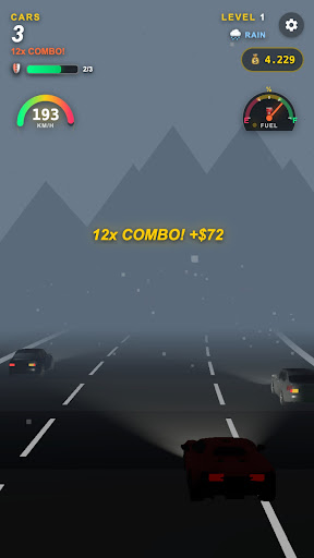 Retro Road Racer - Car Racing Screenshot 3