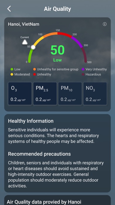 9Weather: Weather forecast Screenshot 2