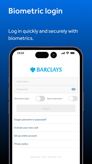 Barclays US Screenshot 1