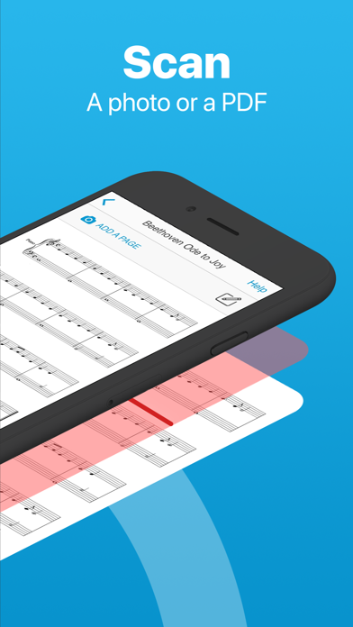 Sheet Music Scanner & Reader Screenshot 2