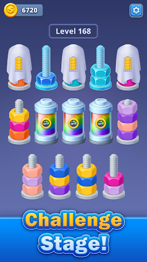 Nuts Factory: Sort Puzzle Screenshot 2