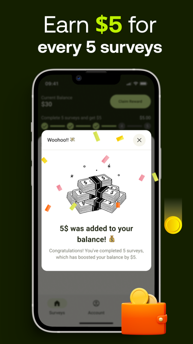 Five Surveys - Earn Money Fast Screenshot 5
