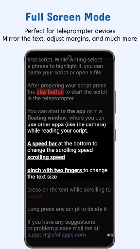 Nano Teleprompter Screenshot 2