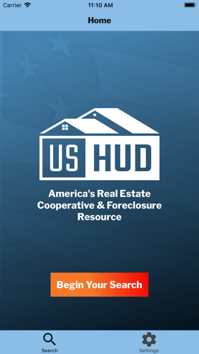 USHUD Foreclosure Home Search Screenshot 1