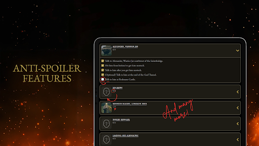 Tarnished Checklist Premium Screenshot 22