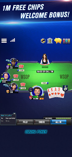 WSOP Poker: Texas Holdem Game Screenshot 1