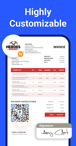 Invoice Maker - InvoiceBase Screenshot 3