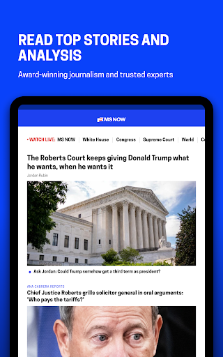 MS NOW: Watch Live News Screenshot 5