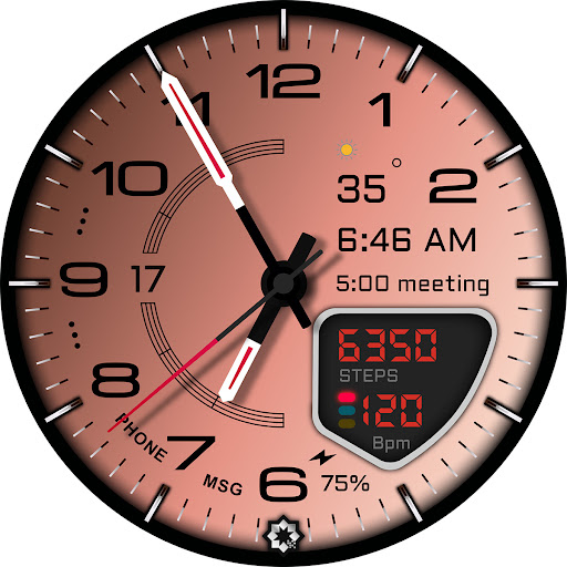 D355 Premium Watch Face Screenshot 30