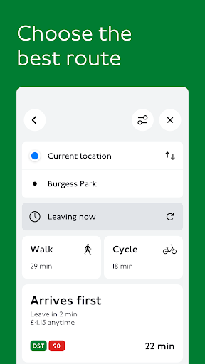 TfL Go: Plan, Pay, Travel Screenshot 1