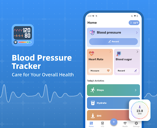 Blood Pressure Tracker Screenshot 1