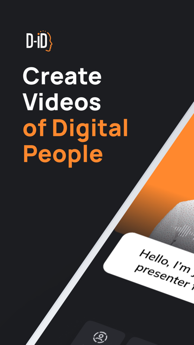 D-ID: AI Video Generator Screenshot 1