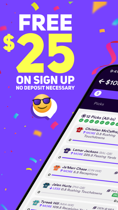 Dabble - Real Money Pick'Em Screenshot 1