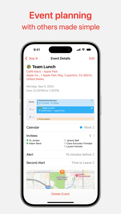 Holiday Calendar Screenshot 2