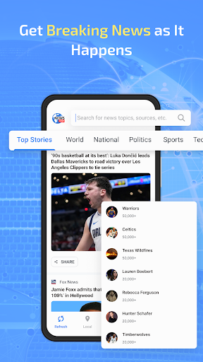 NewsNow Home: Breaking & Local Screenshot 2