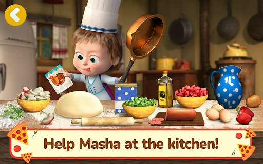 Masha and the Bear Pizza Maker Screenshot 7