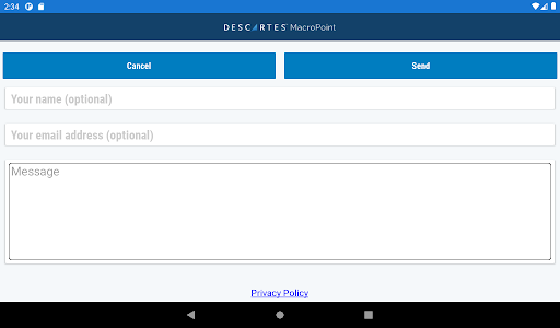 MacroPoint for Truckers Screenshot 8