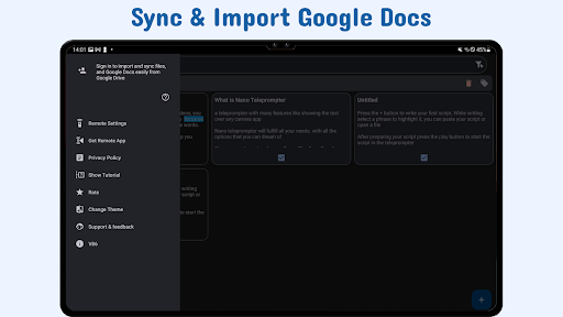 Nano Teleprompter Screenshot 18