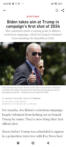 POLITICO Screenshot 6