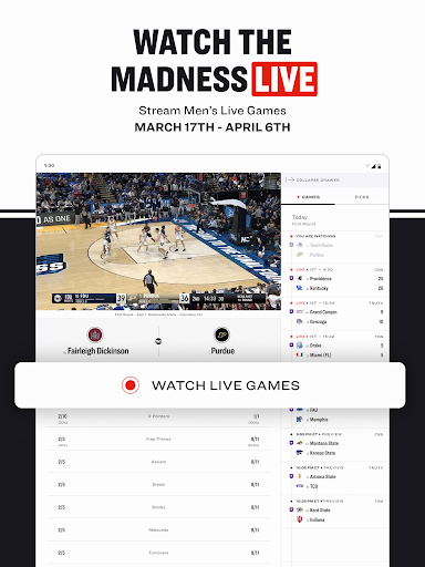 NCAA March Madness Live Screenshot 9