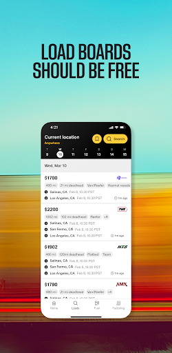 TruckSmarter Load Board & Fuel Screenshot 3