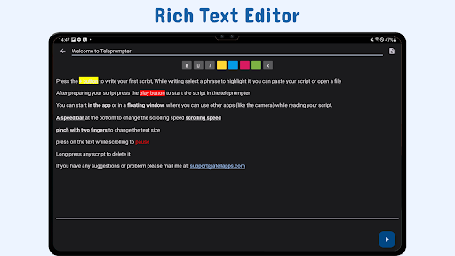 Nano Teleprompter Screenshot 14