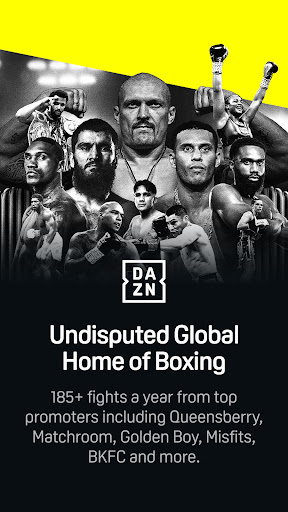 DAZN - Watch Live Sports Screenshot 1