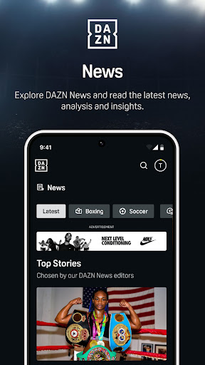 DAZN - Watch Live Sports Screenshot 7