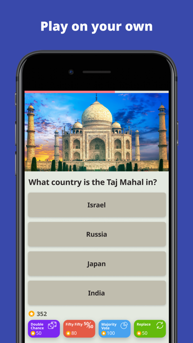 QuizzLand. Quiz & Trivia game Screenshot 2