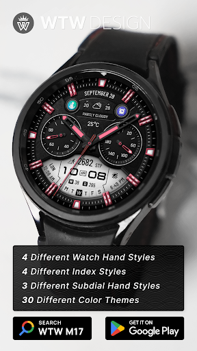 WTW M17 Hybrid Watch Face Screenshot 3