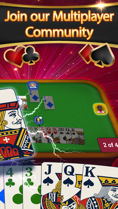 Spades: Classic Card Games Screenshot 2