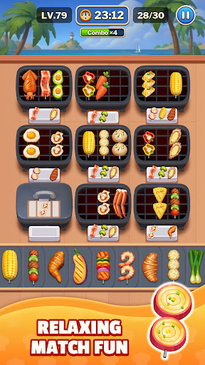 Grill Match - Food Sort Puzzle Screenshot 5
