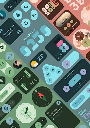 Material You Widgets Screenshot 1