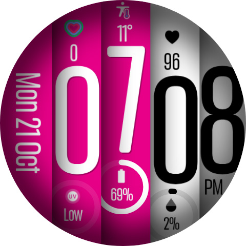 Stretch Fall - Watch face Screenshot 10