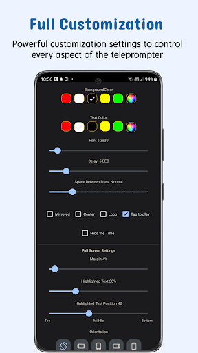 Nano Teleprompter Screenshot 4