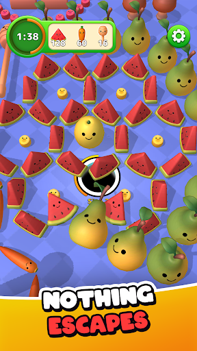 Jelly Hole: Roll & Eat Pals Screenshot 2