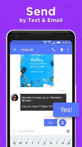 Hobnob - Invitation Card Maker Screenshot 2