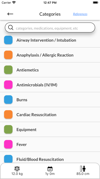 Pedi STAT EMS Screenshot 2