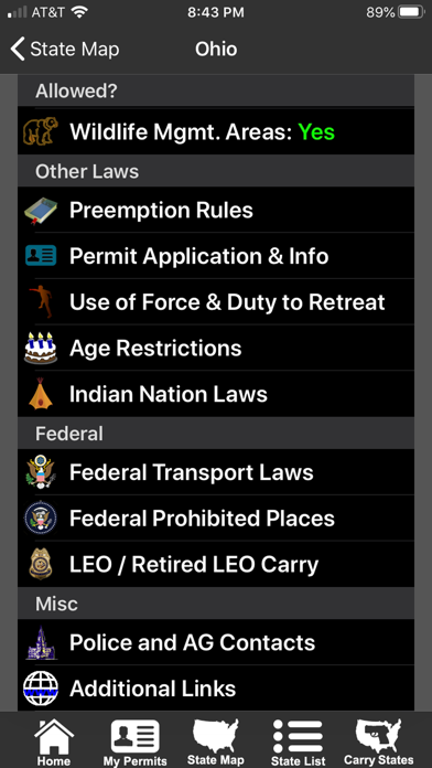 CCW – Concealed Carry 50 State Screenshot 8