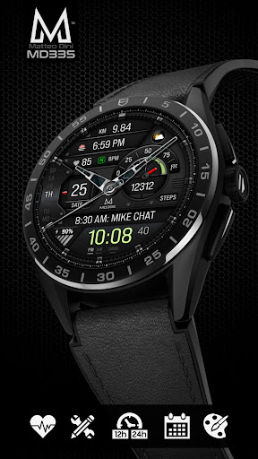 MD335 Hybrid watch face Screenshot 3