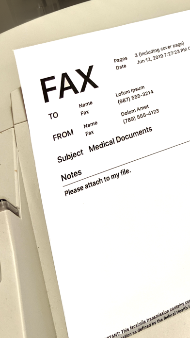 FaxCover Pro Create Cover Page Screenshot 1