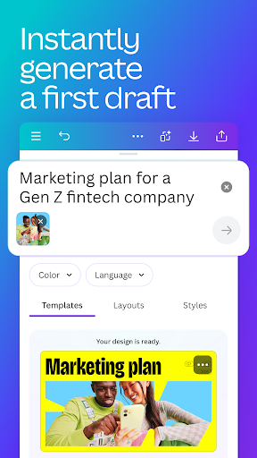 Canva: AI Photo & Video Editor Screenshot 5