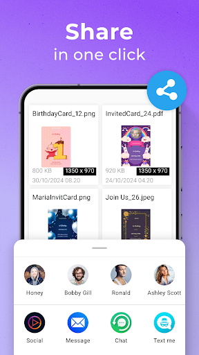 Birthday Invitation Card Maker Screenshot 22
