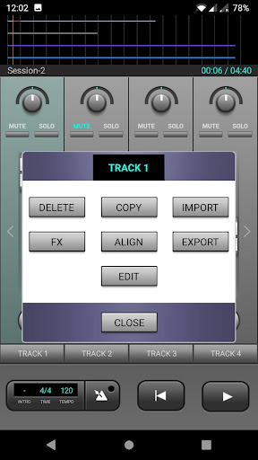 J4T Multitrack Recorder Screenshot 5