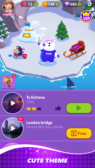 Catch Tiles: Piano Game Screenshot 3