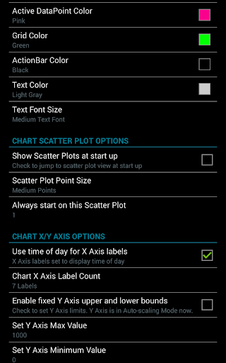 Realtime Charts for Torque Pro Screenshot 10