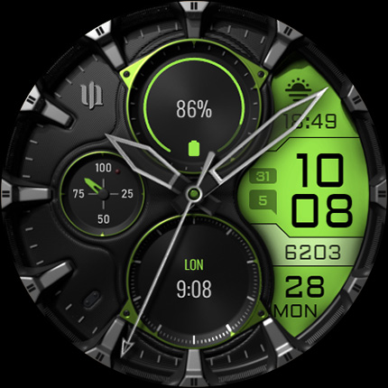 S4U Assen - Hybrid watch face Screenshot 11