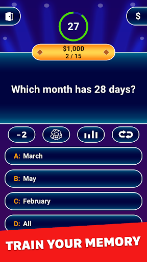 Millionaire - Trivia IQ Games Screenshot 3