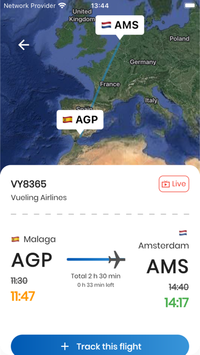 Flight Tracker - Flights25 Screenshot 2