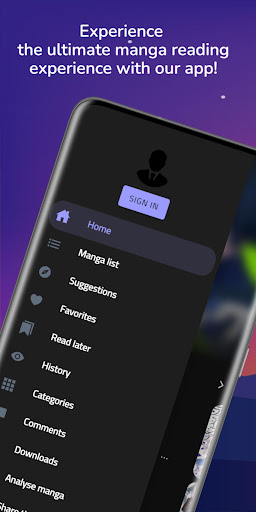 Manga Library - مكتبة المانجا Screenshot 1